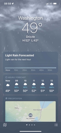 2022 US Open Local Qualifer The Orchards Weather Forecast