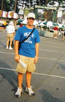 Jaacob Bowden at the 2001 PGA Championship