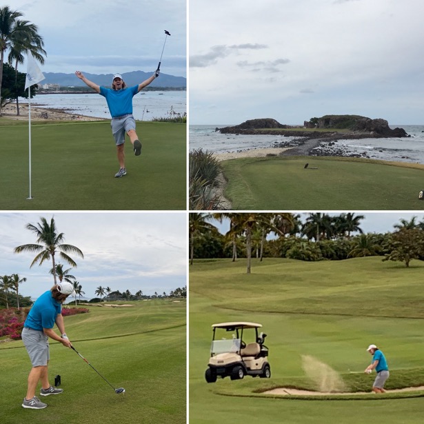 Jaacob Bowden plays the Pacifico Course at the Four Seasons Punta Mita.