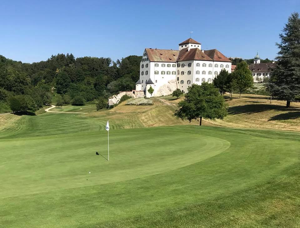 The clubhouse at Schloss Langenstein Der Country Club in Germany